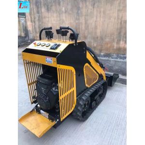 China Household Machinery Wheel Backhoe Mini Skid Steer Loader for Push Snow Small Machine wholesale