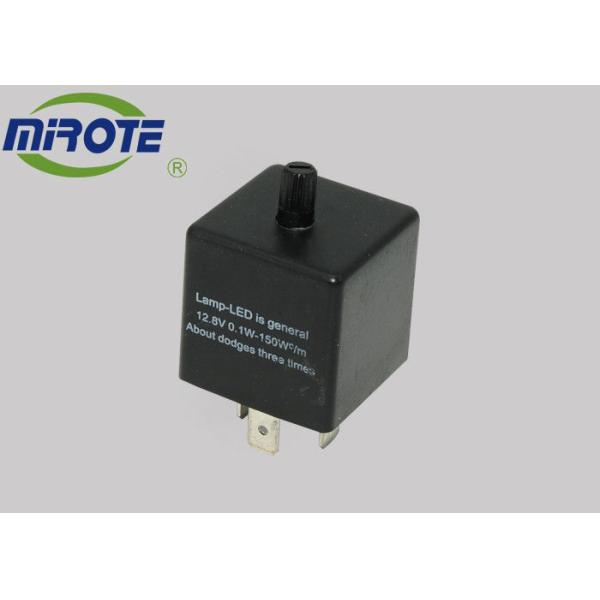 Micro Electronic Led Flasher For Led Turn Signals Bulbs Adjustable 60 - 120 Times