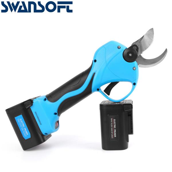 SWANSOFT Electric Pruning Shears For Trees Cordless Hand Operated Pruner With
