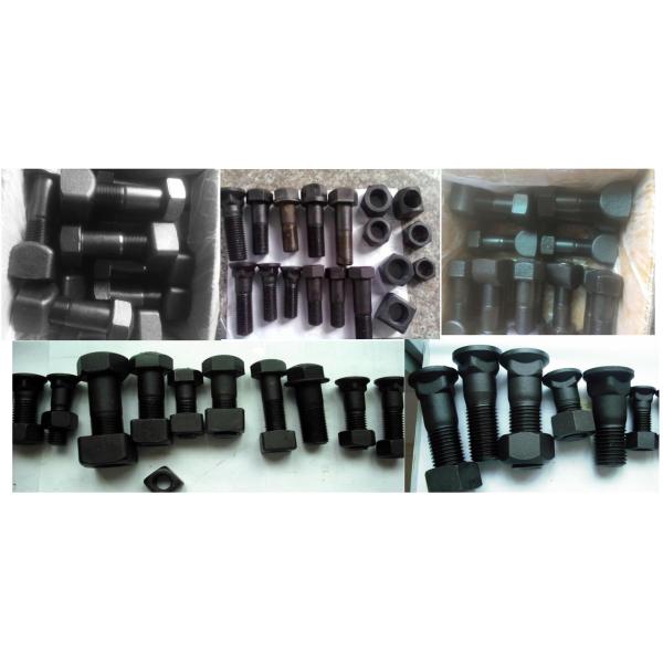 Bulldozer segment bolt andnut D65,D85,D155 SD16,SD22,SD32 Hight strenth ,longlife Grade 12.9