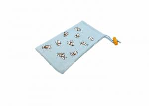 China Fresh Blue Glasses Pouch Case Cute Kids Safety Microfiber Glasses Pouch on sale