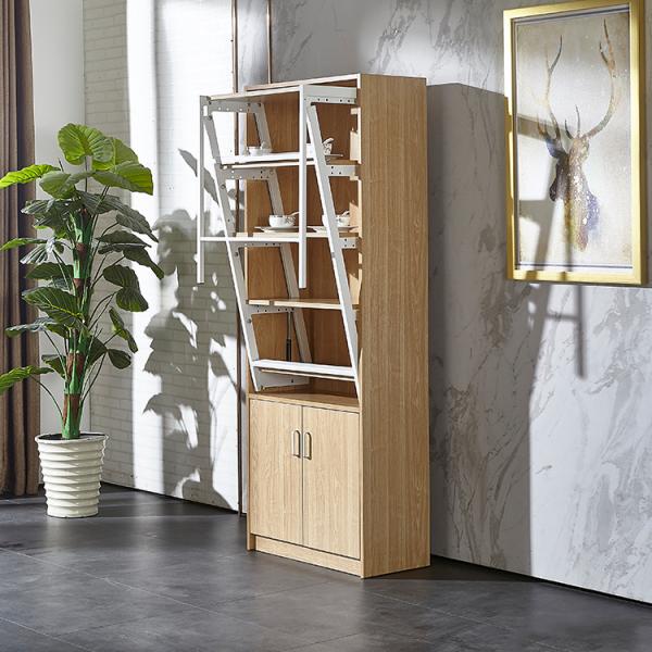 Metal Conversion Shelf E1 MDF Melamine Board Wooden Folding Dining Tables