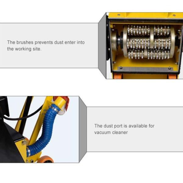 Large Concrete Planers Equipment , Electric Concrete Planer Rental For Milling Road Surface