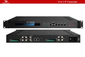 China 8in1 ASI MPEG-2 H.264 Transcoder ip encoder(8*ASI in,ASI+IP(1*MPTS/8*SPTS) out) wholesale