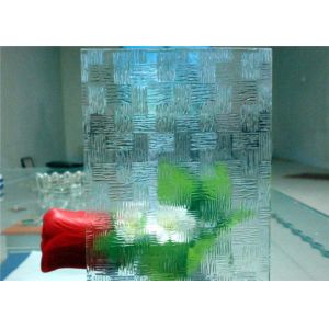China Economical Decorative Patterned Glass / Figured Glass With 3mm - 8mm Thickness on sale