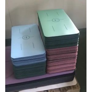 Custom Design Print Fitness Exercise Reversible Grip Non Slip PU Rubber Mini