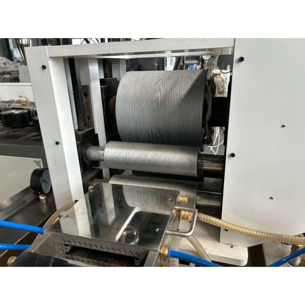 Co Outdoor Wpc Extrusion Line With 3D Embossing