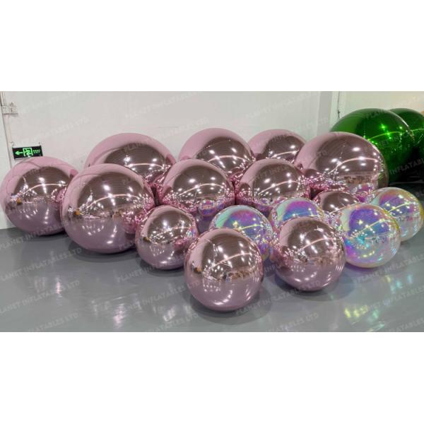 Double Layer PVC Inflatable Mirror Ball Reusable Big Bubble Balloon For Decoration