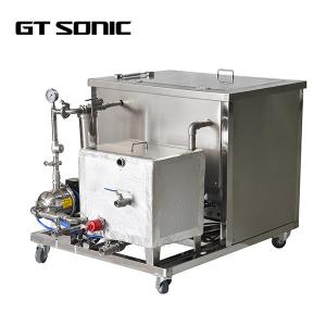 China Carburetor Industrial Ultrasonic Cleaner 157L Ultrasonic Auto Parts Cleaner With Filter on sale