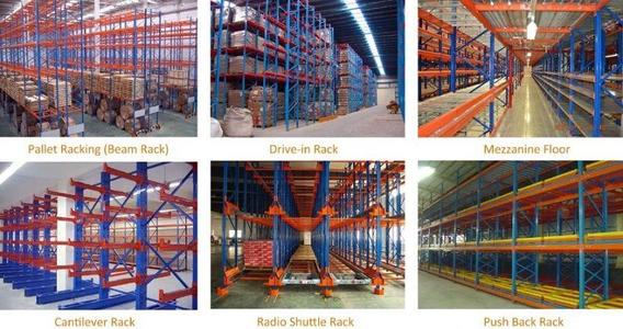 Single Sided Long Span Cantilever Storage Rack With RAL Powder Coating
