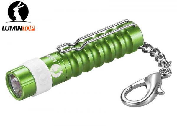 Quality Color Optional Cree LED Flashlight Adapts 1 AAA Battery with KeyChain for sale