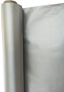 China 0.08mm 1100mm Aluminum Foil Laminated Fiberglass Cloth Emf Radiation Protection Clothes on sale