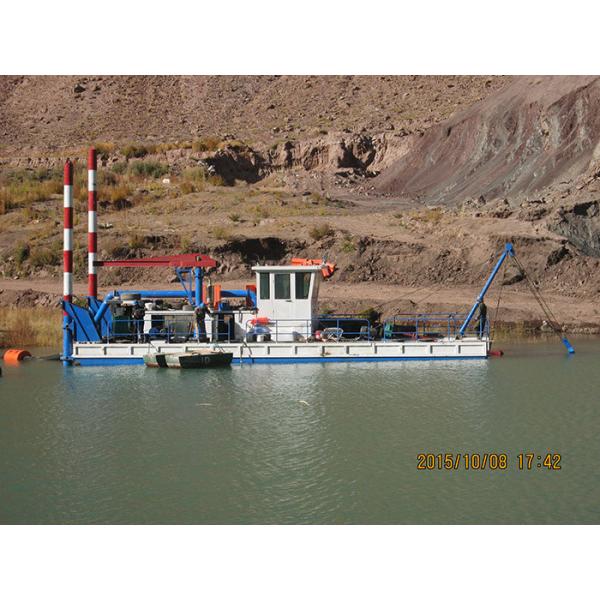 10 Inch Suction Dredge / Small Dredger Ship For Sand Dredging For River Dredging