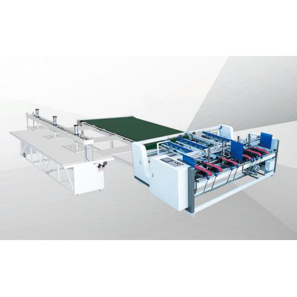 CE Automatic Corrugated Carton Folder Gluer Machine For Cardboard Box Folding Gluing