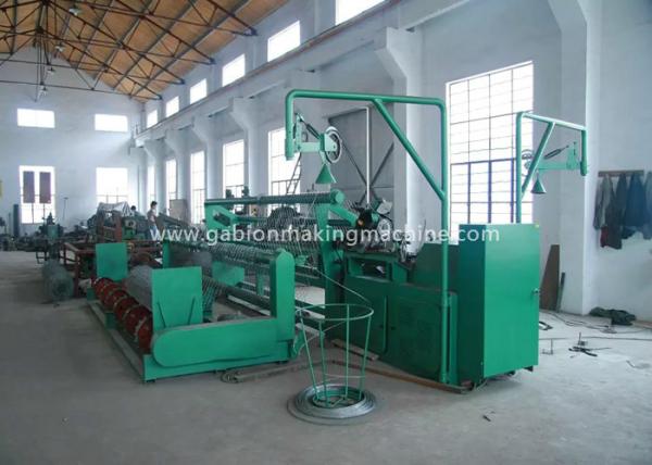 Quality 9.6kw Automatic Chain Link Fence Machine 4000mm Width With PVC Coated Wire for sale