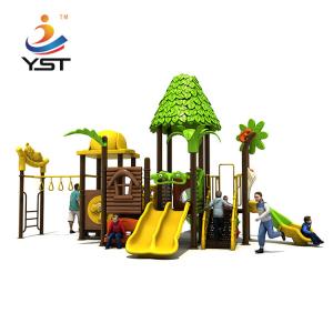 China Interesting Kids Outdoor Play Slide Galvanized Steel Pipe Easy Installation on sale