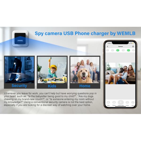 spy camera usb phone charger