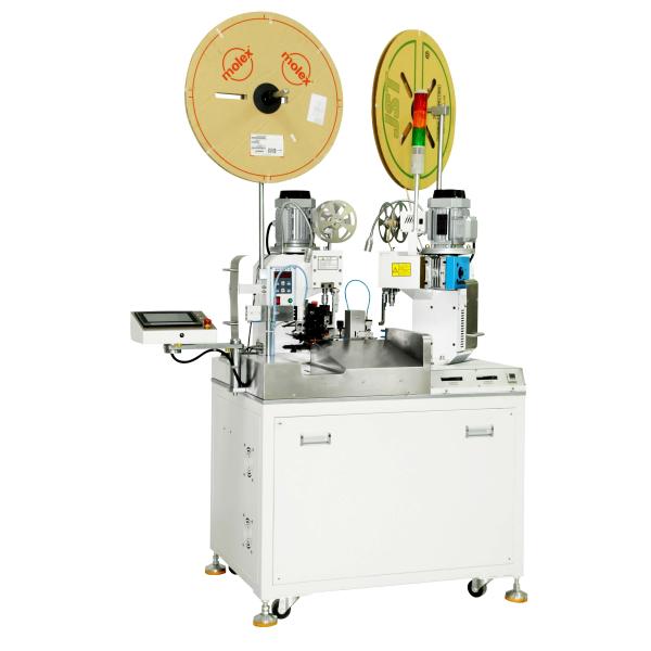 450kg Double Ends Wire Terminal Crimping Machine 30mm Cut Length