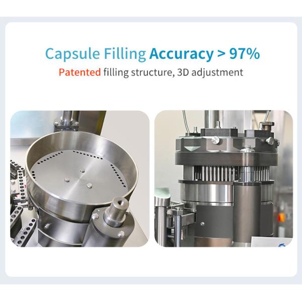 NJP-1200C Automatic Capsule Filling Machine for Powder Granule and Pellet Filling