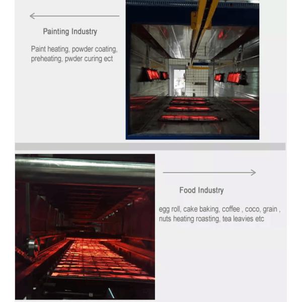 High Efficiency Infrared Catalytic Gas Burner Galvanized Steel Energy Saving