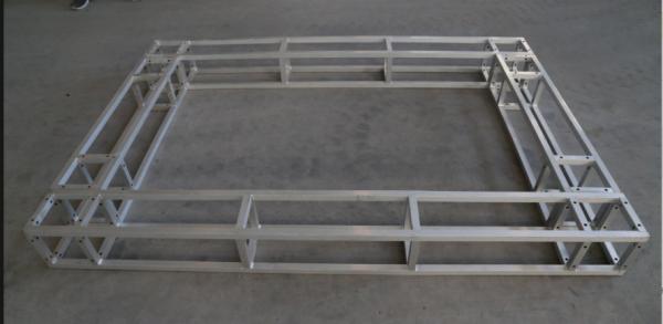 Quality Portable Bolt Steel / Aluminium Stage Truss Systems Strong Rust Resistance for sale