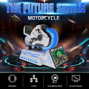 China 360 Degree VR Motorcycle Racing Cockpit Driving Simulator wholesale