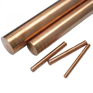 China 99.9% Pure Copper C11000 C101 Round Copper Bar For Industrial Ground Rod wholesale