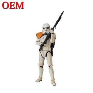 China Customized White Clone Soldier Joint Movable Ornament Action Figure For Kids wholesale