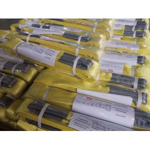 Buy cheap WLL 3T Polyester Lifting Sling , Flat Webbing Sling With Eye Tuv Ce Gs Approved from wholesalers