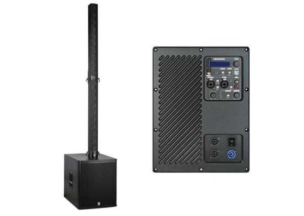 Quality Bluetooth Active Line Array Column Speaker System 500W PEAK CVR for sale