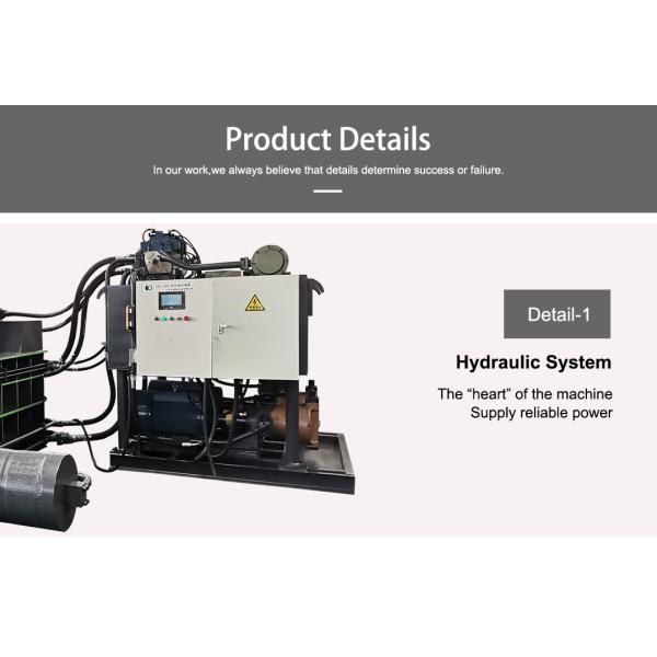 Automatic OEM 250T Hydraulic Scrap Baling Press