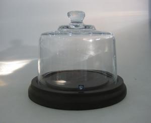 China OEM Handmade Glass cover for cake wholesale