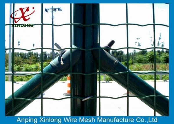 Quality Custom Euro Panel Fencing , Galvanized Welded Wire Mesh Rolls Anti Thief for sale