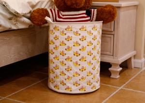 China Foldable washing laundry basket clothes toy storage bag large box customizable colors monkey banana laundry facility on sale