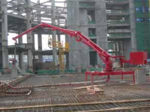 China Electrical System Spider Concrete Pump Placing Boom Wireless HG17 on sale