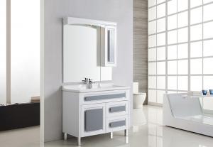 China 80 X 55 X 85 Cm Square Sinks Bathroom Vanities Modern Ceramic Wash Basin wholesale