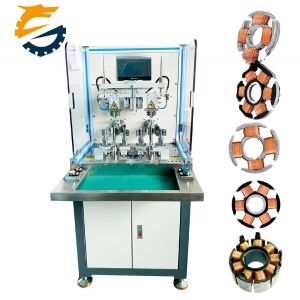 China CNC Winding Machine for Motor Coil Manufacturing Max1000rpm Flying Fork Speed on sale