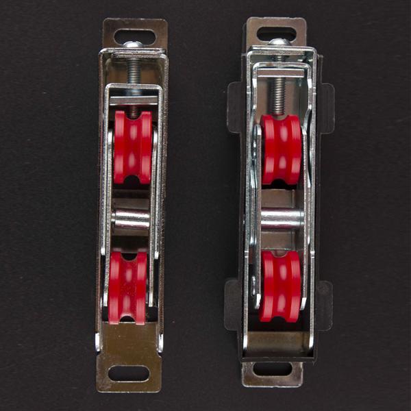 Sliding Door and Window Roller with Wheel Bearings Sash Pulley Load Capacity 80 kg/pair