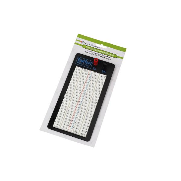1360 tie-points solderless breadboard with 2 binding posts,Size16.6*7.95*0.85cm
