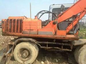 China used hitachi excavator ex160wd wheel excavator for sale EX100WD-2 Used and New Wheeled excavators For Sale on sale