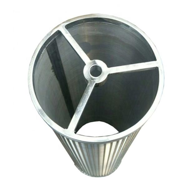 V Shaped Wrapped 0.025mm Slot Pipe 316L Johnson Screen Filter For Water