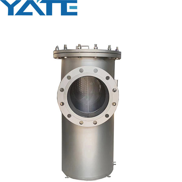 Flange Joint Basket Filter Strainer For Large Flow Filtration