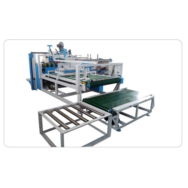 Semi Automatic Carton Folder Gluer Machine / One Piece Box Folder Gluer Machine ZXJ2600