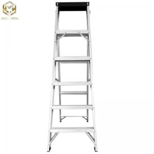 China Step Standing Aluminium Telescopic Ladder Extendable Single Side OEM wholesale