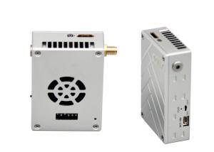 China 10-15km HDMI drone video transmitter support UDP multicast/TCP/IP and 2way LAN LINK and Serial TTL data wholesale