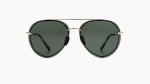 Polarized pilot Sunglasses Mens Metal Frame Fashion Mirror Lens Unisex Eyewear