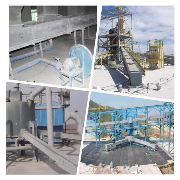 Large Capacity Air Slide Feed Conveyor For Powdered Coal / Fly Ash