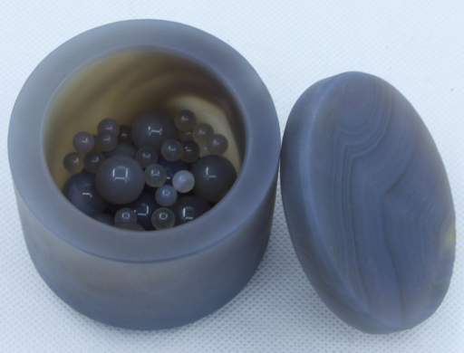 Agate jars first-level grinding jars 50ml 250ml 100ml used in ball mills