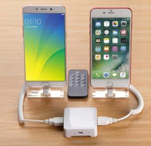 China COMER Tablet security stand with 2port alarm controller displaying system wholesale