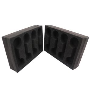 China Antistatic PU Foam ESD Blister Packing Black / Pink Color Conductive Foam wholesale